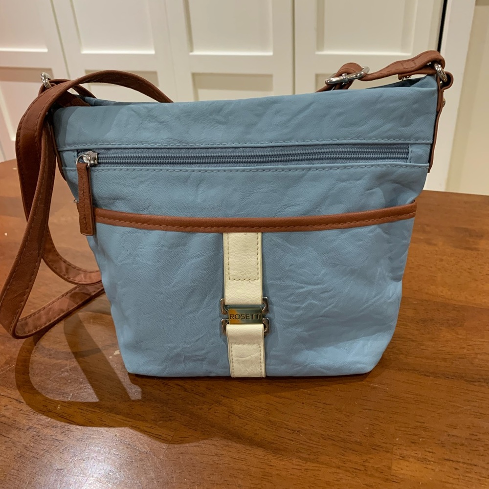 Rosetti Robins egg blue crossbody purse